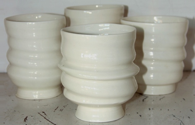 Golden Clay Cup Set at 3FortySeven in Hudson