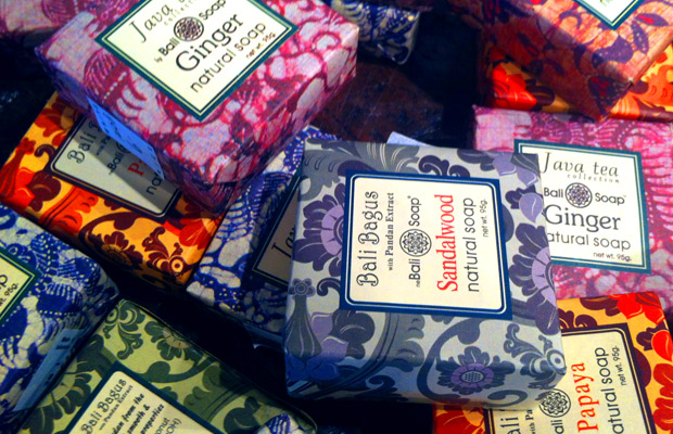 Soaps from Bali at White Rice