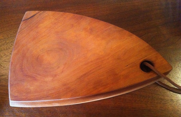 Custom-made cutting boards by Rob Williams Grain Studio in Hudson