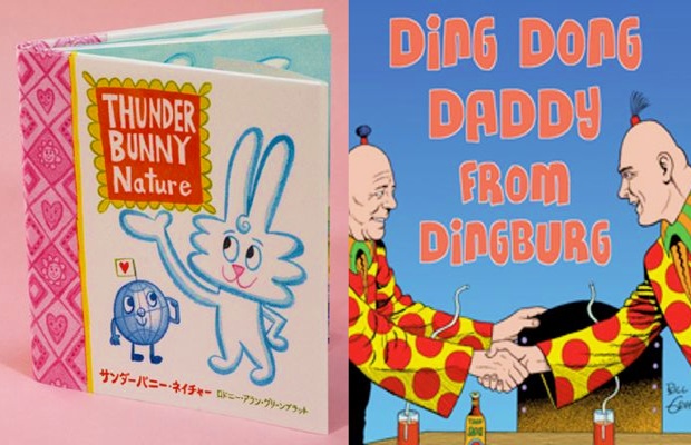 Bill Griffith and Rodney Alan Greenblatt signed art books