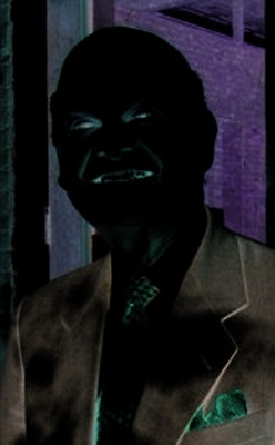 Creepy reverse photo of Saland