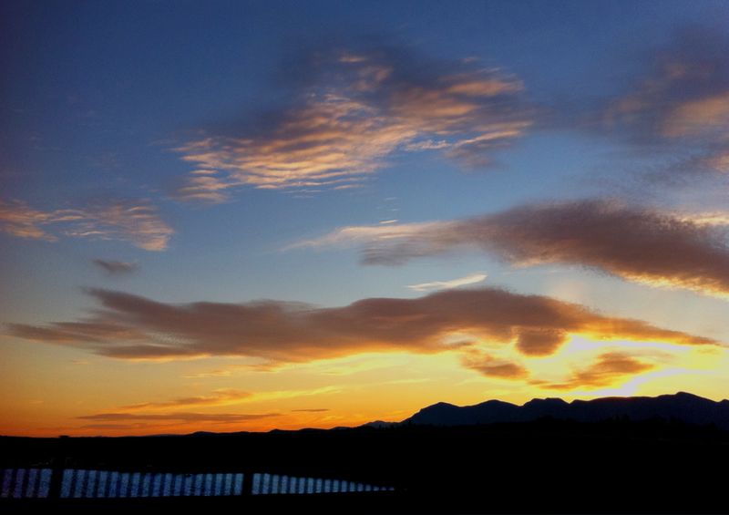 Sunset from Rip Van Winkle Bridge