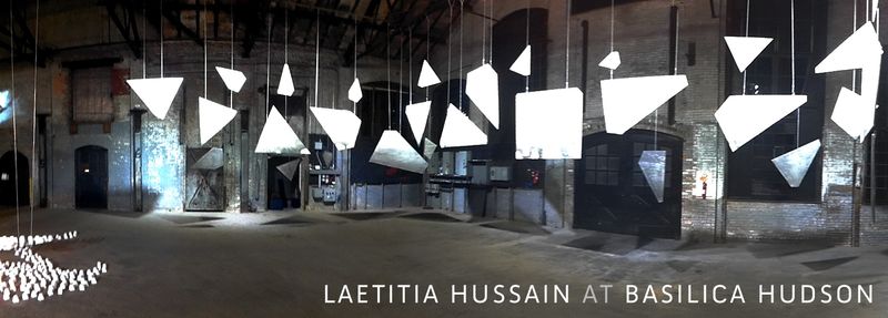 Laetitia Hussain installation at Basilica Hudson