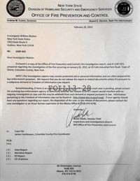 Letter to Mulren, cc: VanDeusen