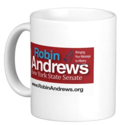 Robin Andrews campaign mug