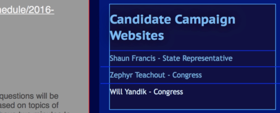 Columbia County Democratic Committee website